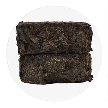 泾阳茯砖茶外形