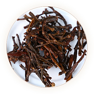 螃蟹脚普洱茶叶底