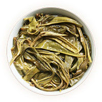 曼松普洱茶叶底