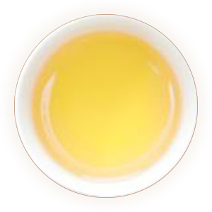 蜜桃乌龙茶汤色